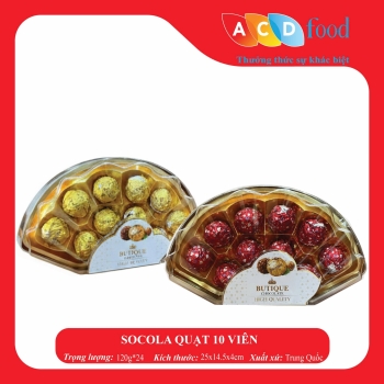 SOCOLA QUẠT 10 VIÊN